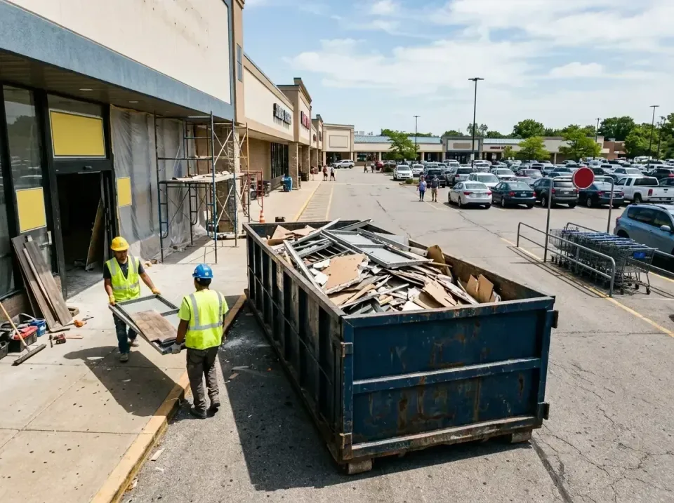 retail-store-renovation-debris-003 — frequently asked questions, Roll-off Dumpster Rentals in Oakton, VA